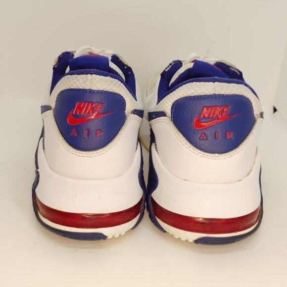 Nike Air Max Excee Mens Pre-owned White & Deep Blue Sneakers - sz. 10 - Picture 5 of 7